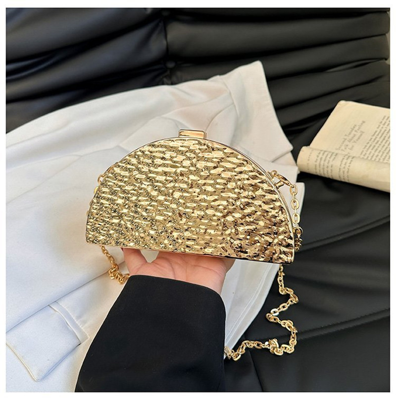 Women Bags Golden - Lüks Altın Akşam Çanta Kadınlar Için