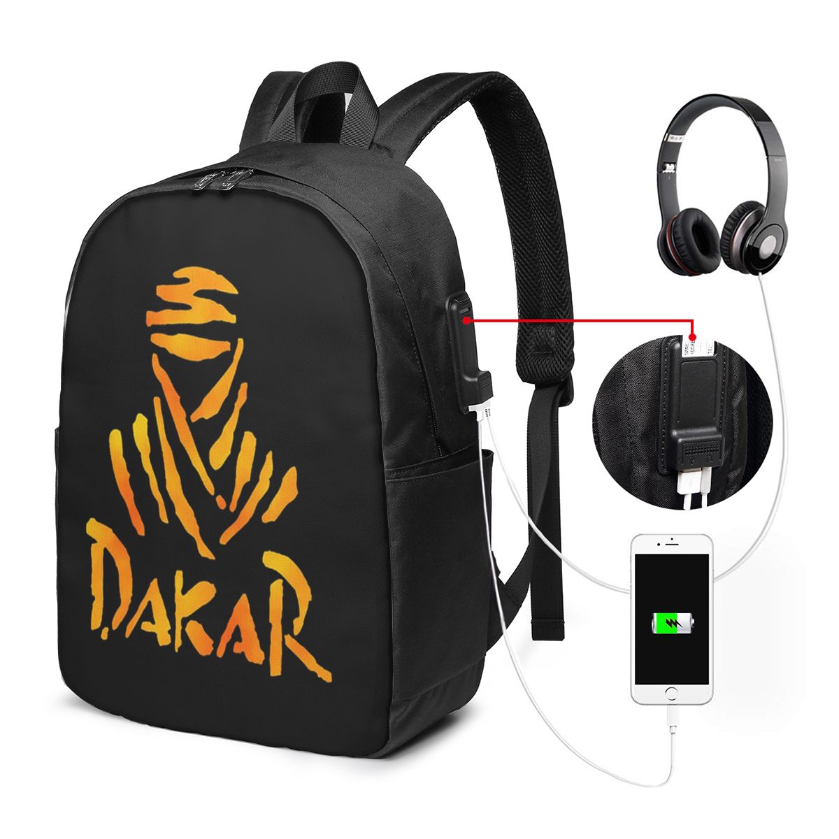 Women Bags For Laptop - Dakar Ralli Motosiklet Sırt Çantası Seyahat