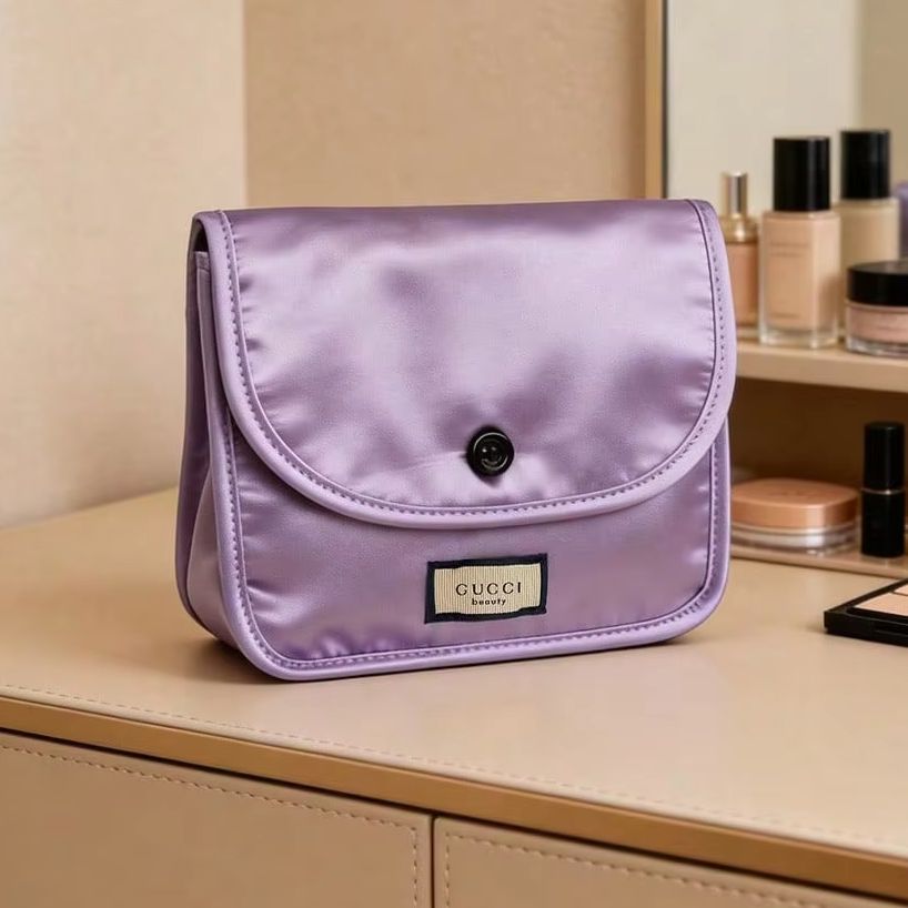 Women Bags Gucci - Gucci Saten Kadın Çantası Mor Taşınabilir