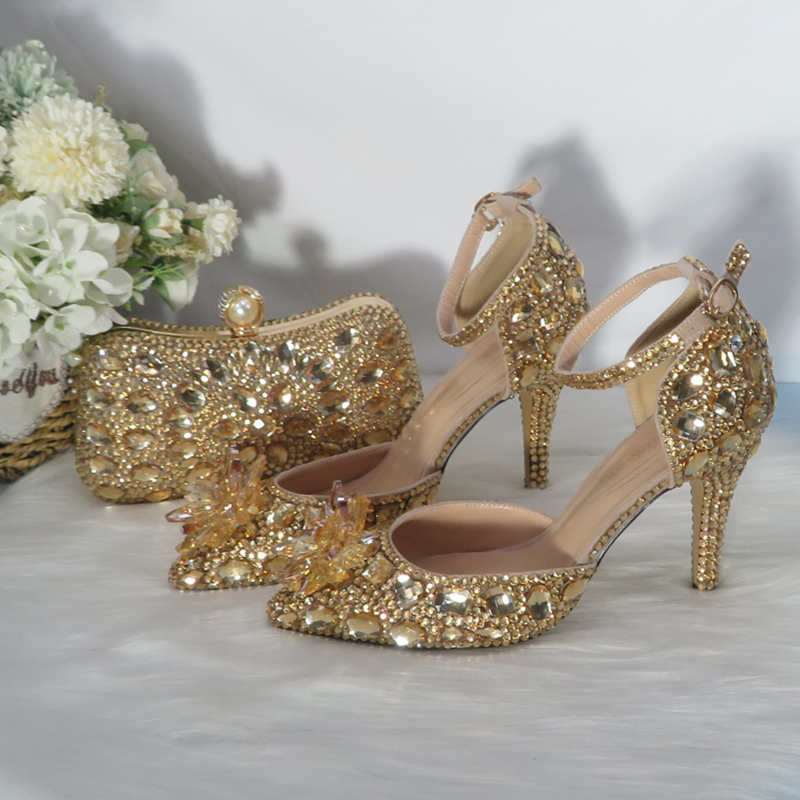 2021 yeni altın kristal gelin  - Women Bags Golden incelemesi ve fiyatı