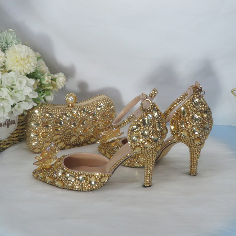 2021 yeni altın kristal gelin  - Women Bags Golden incelemesi ve fiyatı