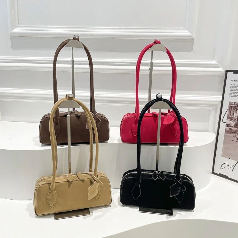 Sahte Süet Fermuarlı Düz Renk  - Women Bags Discount incelemesi ve fiyatı