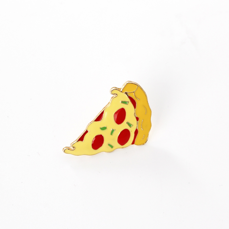 Sarı Pizza Şekilli Emaye Broşl - Women Bags Golden incelemesi ve fiyatı