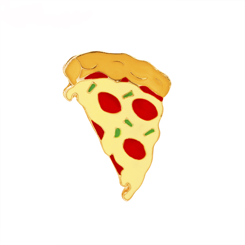 Sarı Pizza Şekilli Emaye Broşl - Women Bags Golden incelemesi ve fiyatı