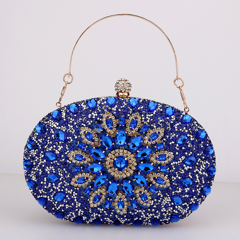 Elmas kristal kadınlar makyaj  - Women Bags Golden incelemesi ve fiyatı