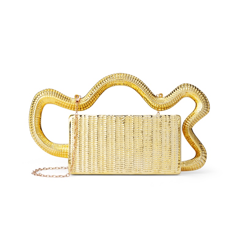 2026 Akrilik Moda Serpantin Sa - Women Bags Golden incelemesi ve fiyatı