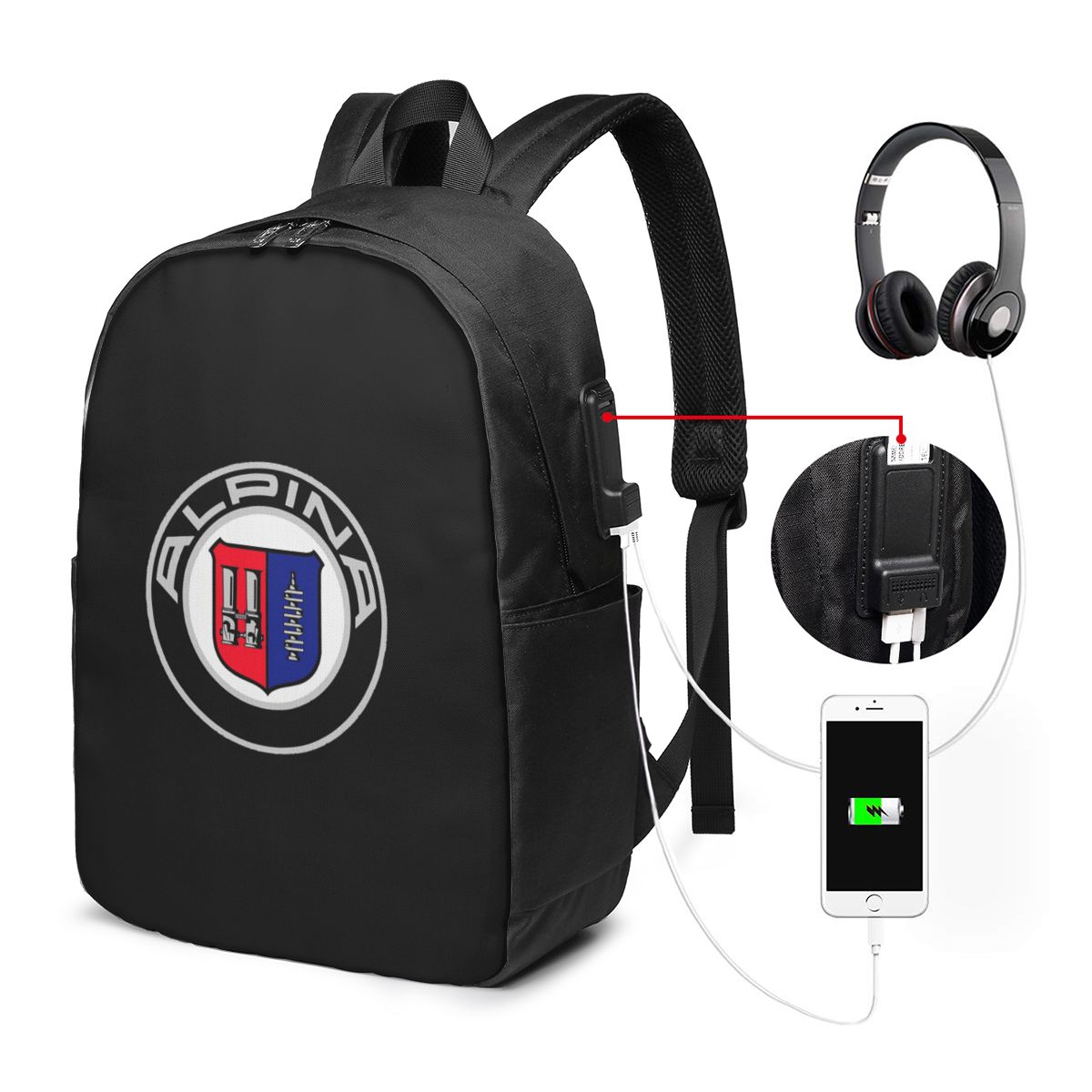 Alpina - Klasik Araba Logoları - Women Bags For Laptop incelemesi ve fiyatı