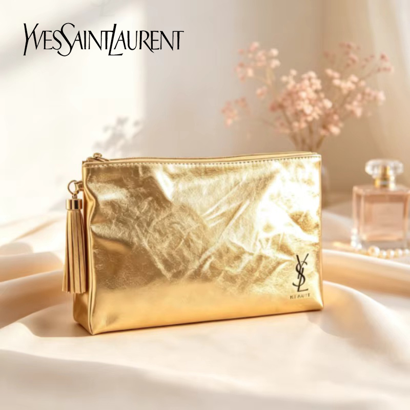 YSL Altın Kozmetik Çantası, Ta - Women Bags Golden incelemesi ve fiyatı