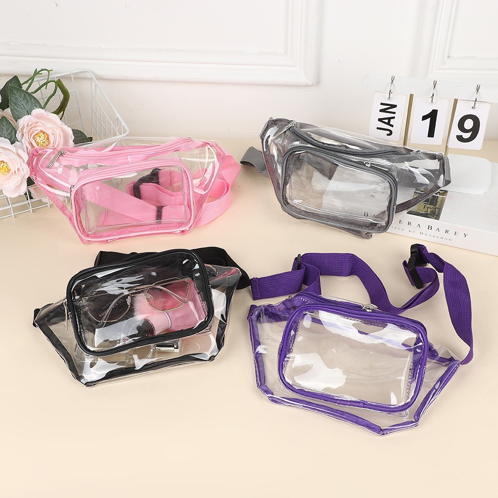 Şeffaf Bel Çantası PVC Çok Ren - Women Bags Pack incelemesi ve fiyatı