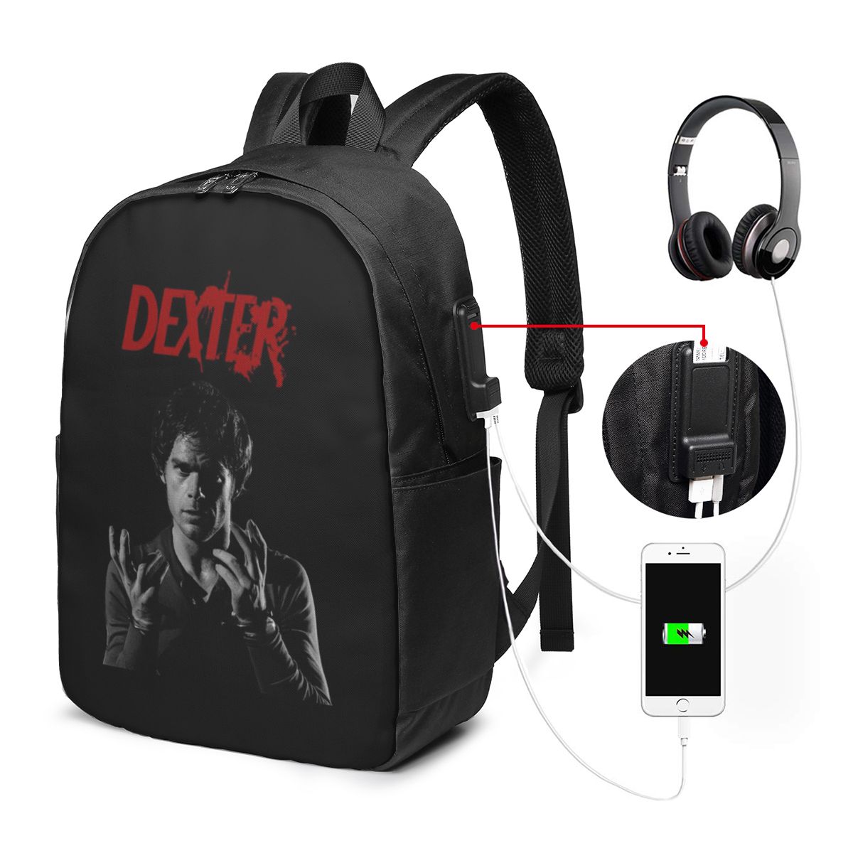 Film Dexter Morgan Sırt Çantas - Women Bags For Laptop incelemesi ve fiyatı